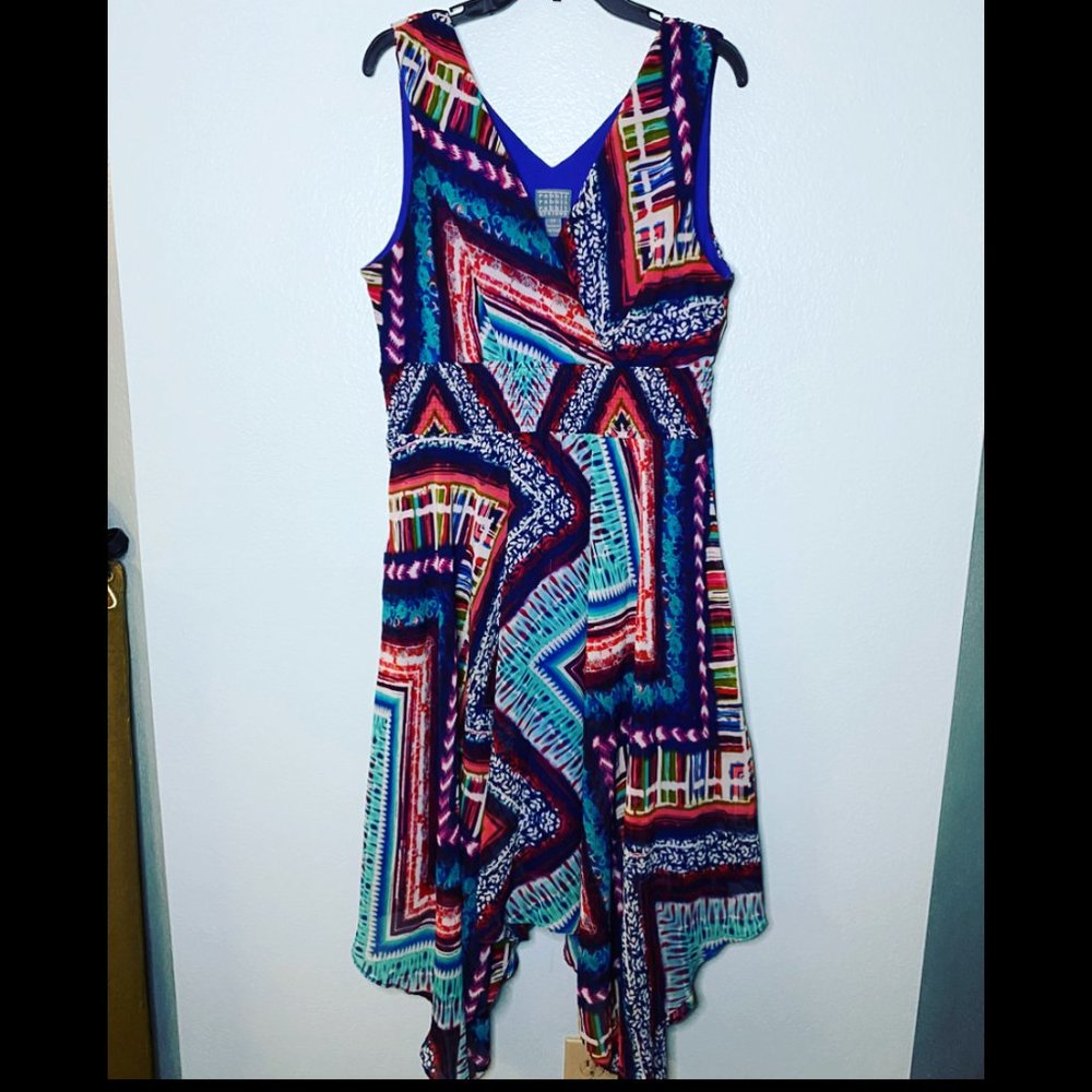 Rabbit Rabbit Rabbit MultiColor Dress